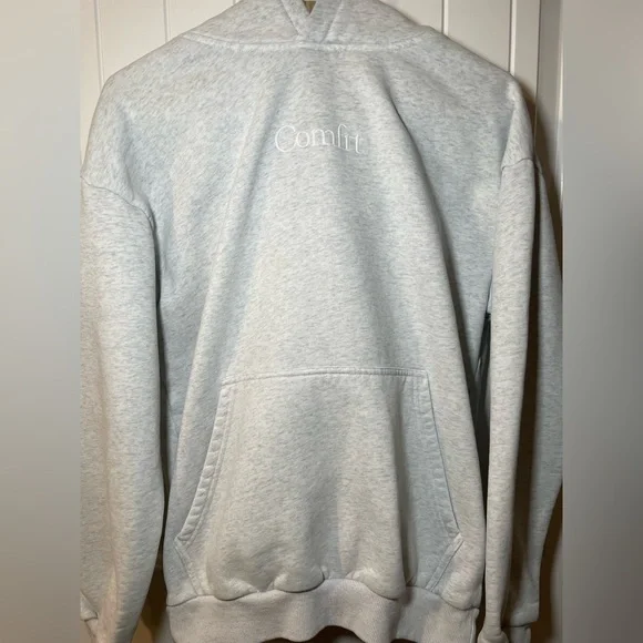 Comfrt Signature Hoodie in Light Heather Gray - Picture 1 of 9